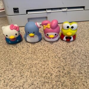 Hello Kitty and Friends Rubber Duck Set